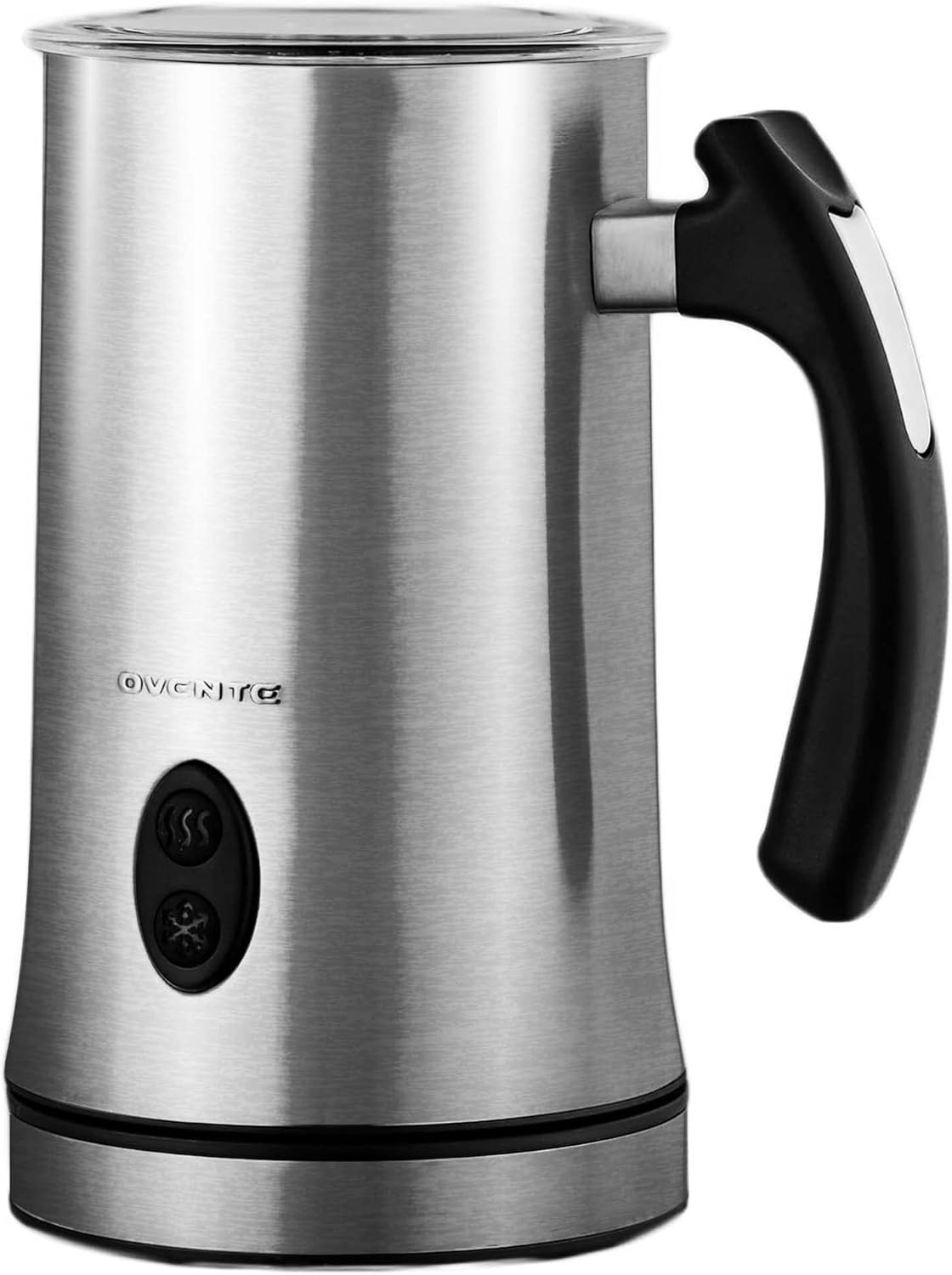 Electric Double Wall Insulated Milk Frother with 5 Ounce Frothing and 10 Ounce H
