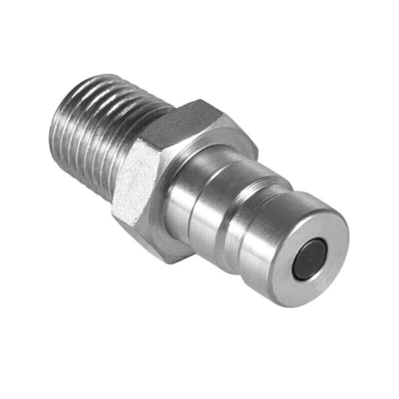 PD343 Series PD Steel Test Port Diagnostic Equipment Quick Nipple 1/8" Body Size