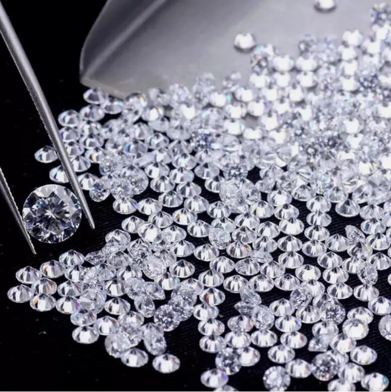 1 Ct Natural White Diamond Round Cut 2 mm 30 Pcs VVS1 D Grade GDGL Certified S79