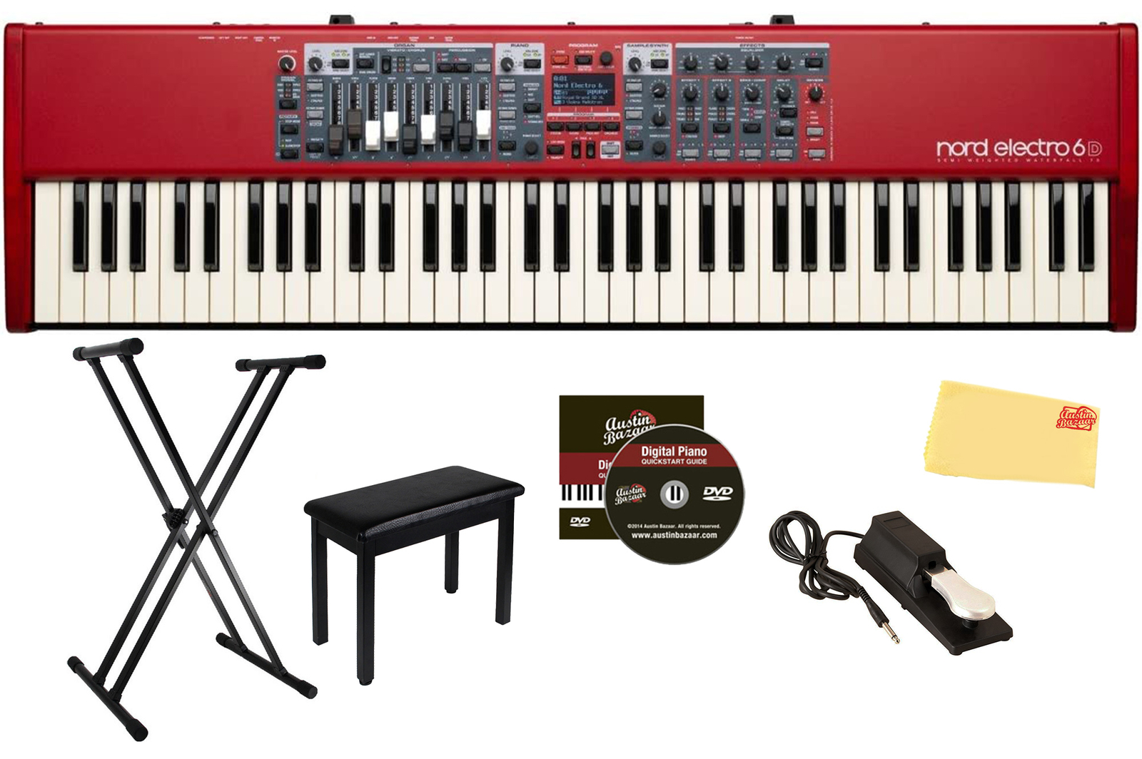 Nord Electro 6D 73-Key Stage Piano w/ Adjustable Stand