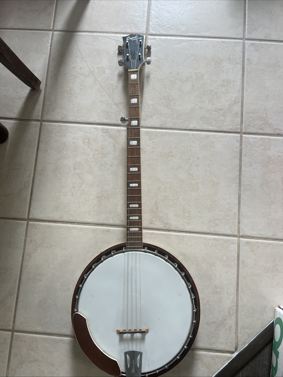 vintaje cameo deluxe 5 string banjo