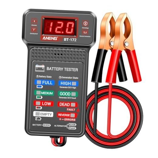 Car Battery Tester,12V Digital Automotive Batteries BT172 Battery Tester