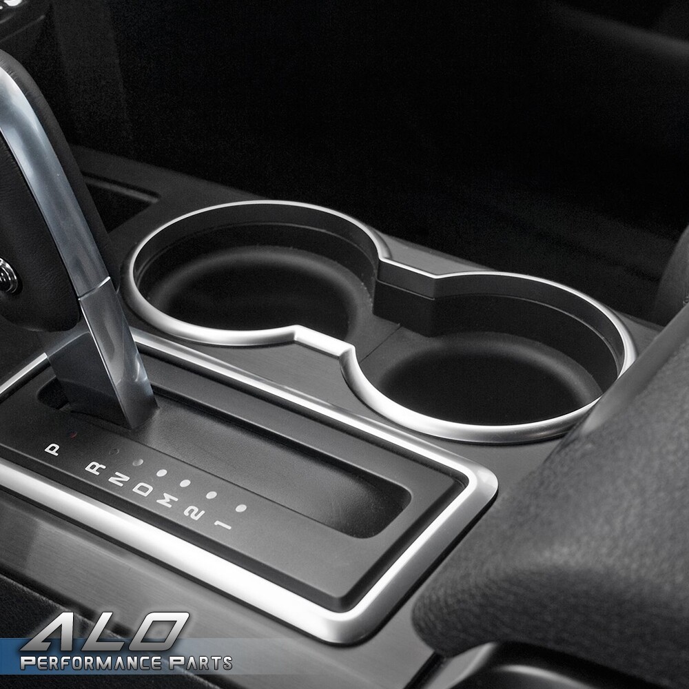 2pcs Cup Holder Inserts Front Console Fit For F150 Expedition Navigator