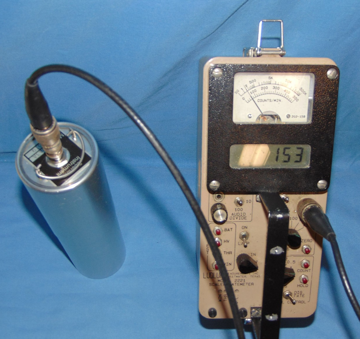 Eberline RDA-3A Beta Scintillation Radiation Detector