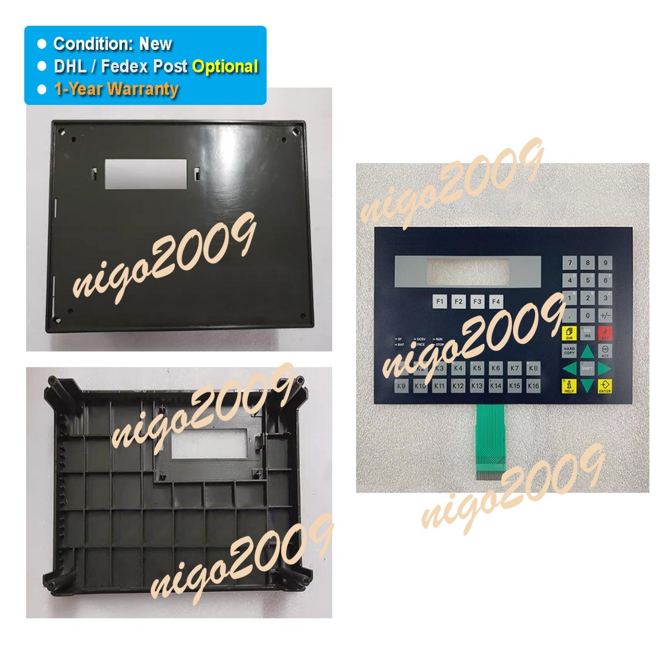 Fit for SIEMENS SIMATIC C7-623 6ES7623-1CE00-0AE3 Membrane Plastic Cover Housing