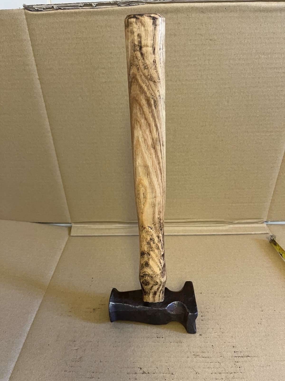 Vintage Unusual Shaped curved face Blacksmith Hammer  2.5lbs