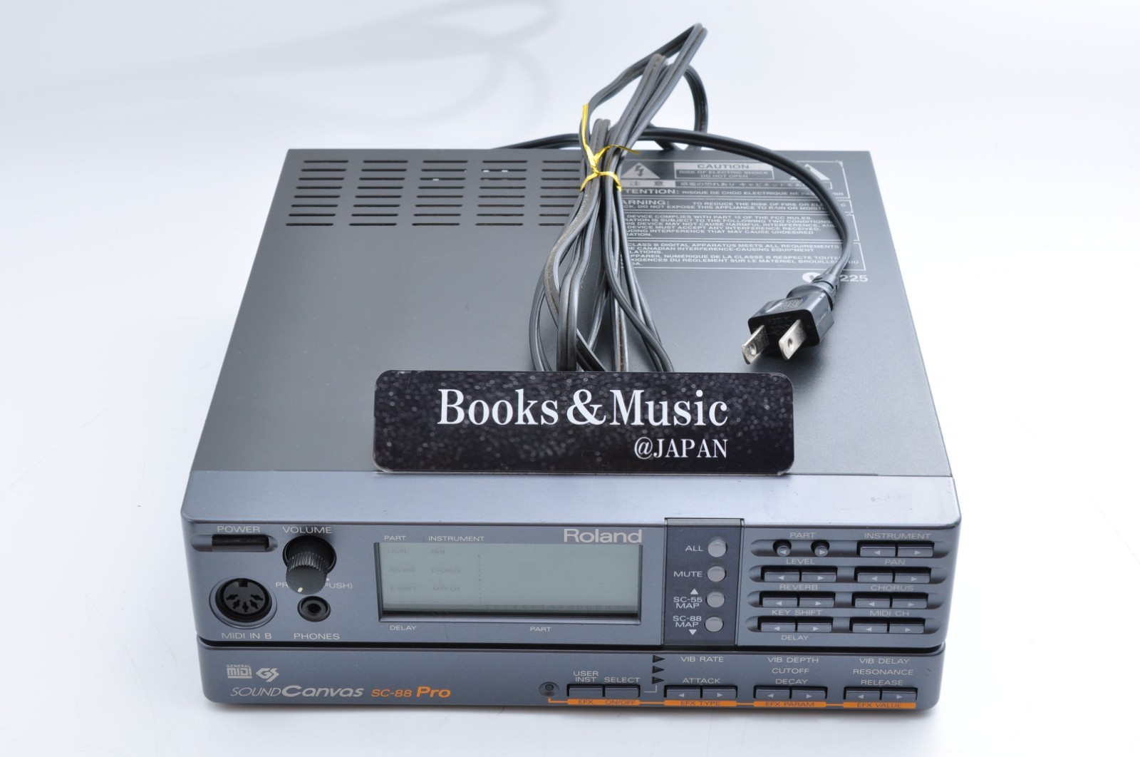 Roland SC-88 Pro MIDI Sound Module 1998 Made in Japan Working ZL35595