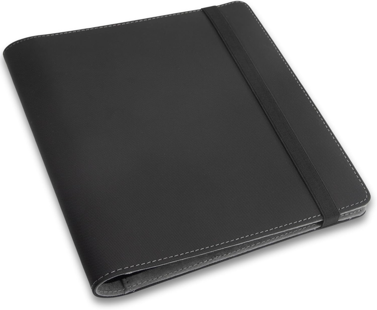 96 Toploader Binder | 4-Pocket with Strap | Compact Side-Load Album for TCG & Sp