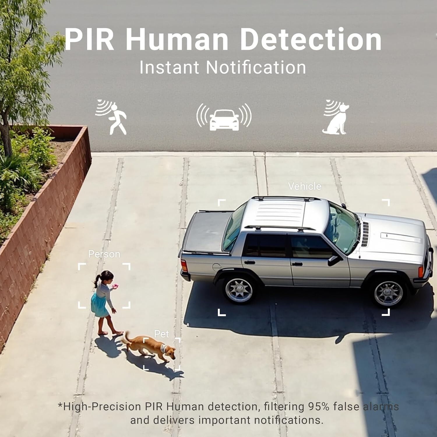 2K Solar Security Cameras Wireless Outdoor,with Spotlight Color Night Vision