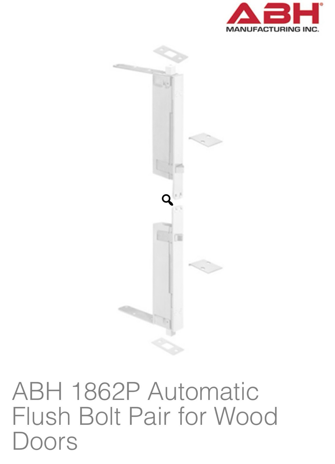 ABH 1862p Automatic Flush Bolt - Pair