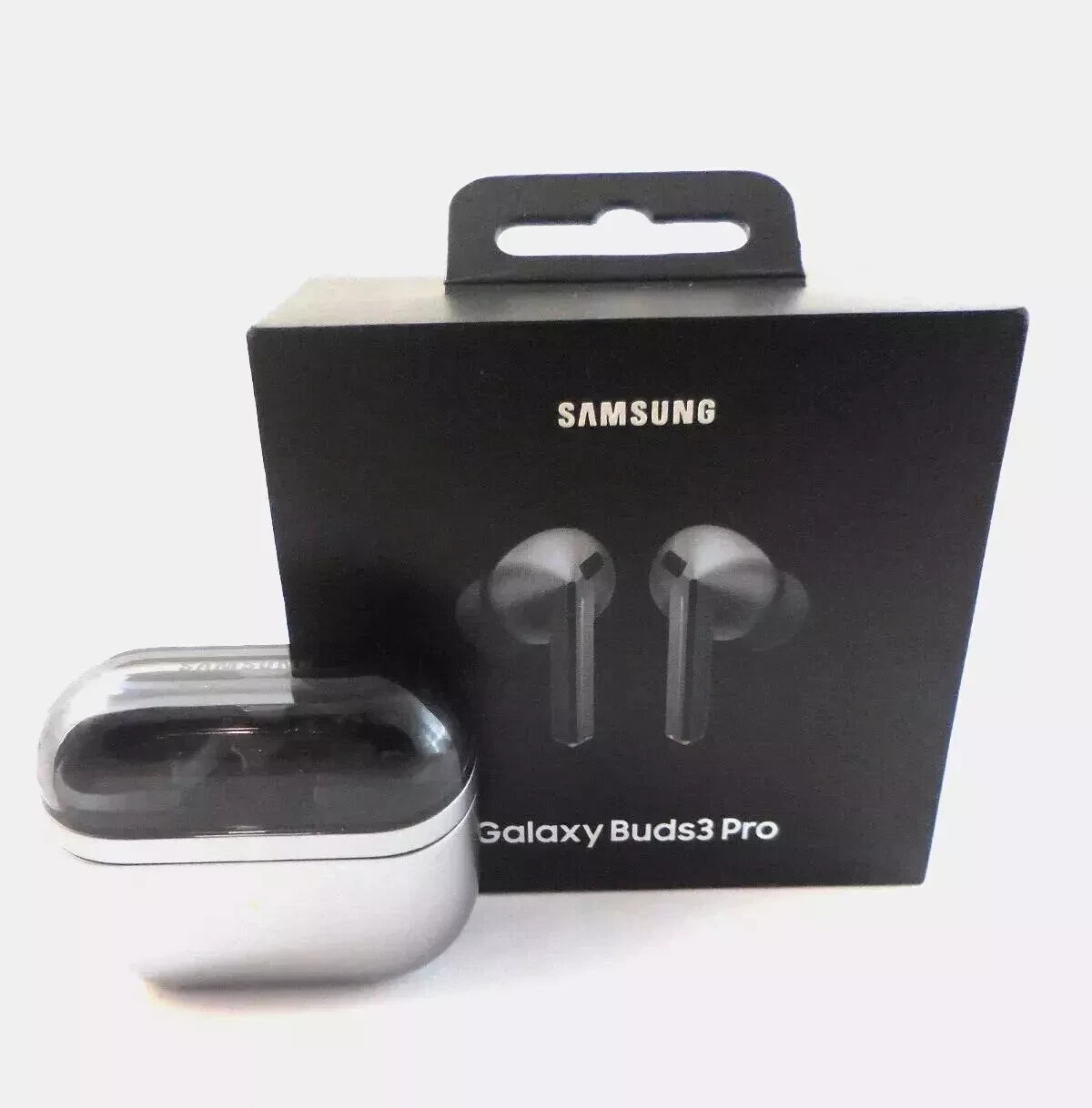 Samsung Galaxy Buds3 Pro True Wireless Replacement Charging Case-Silver(SM-R630)