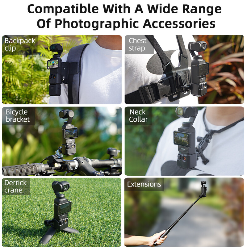 Camera Protective Bezel Case Drop Protection Kit+ Screws For DJI Osmo Pocket 3