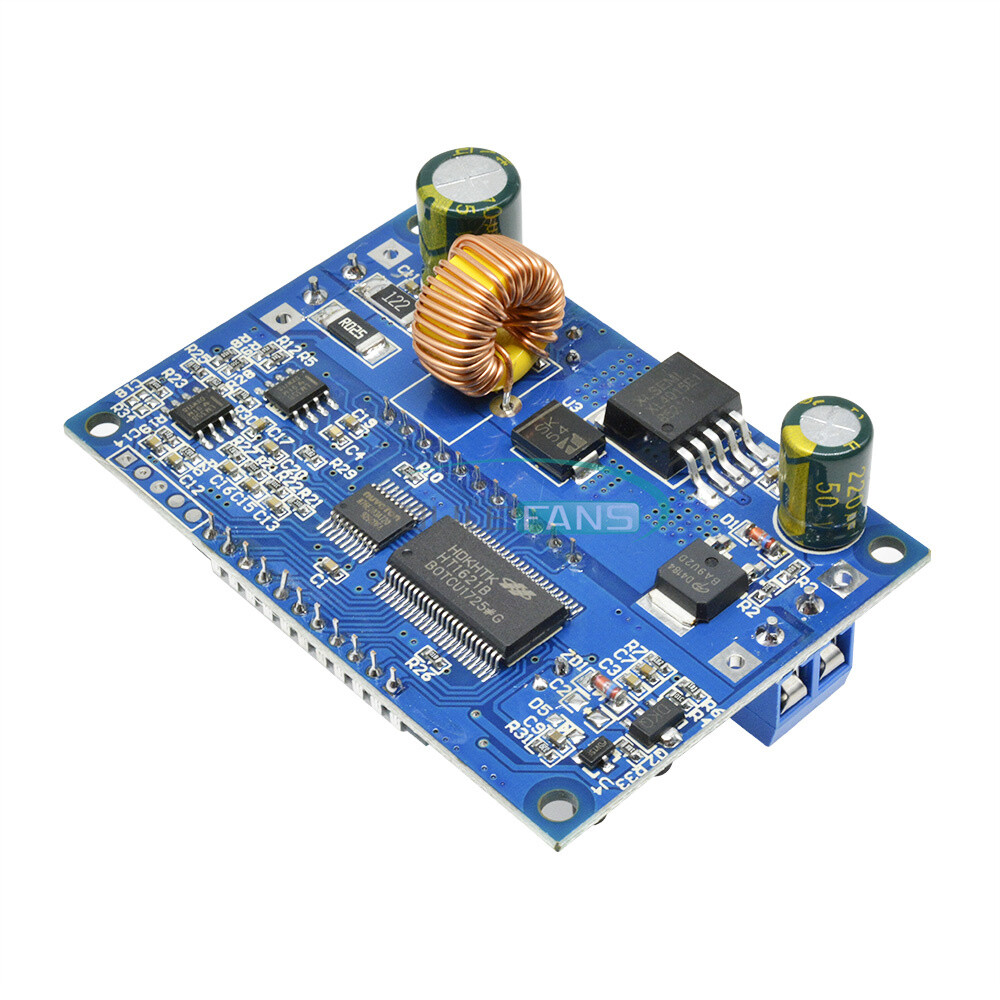 5A DC Boost Buck Down Constant Voltage Current Power Supply Module+Case