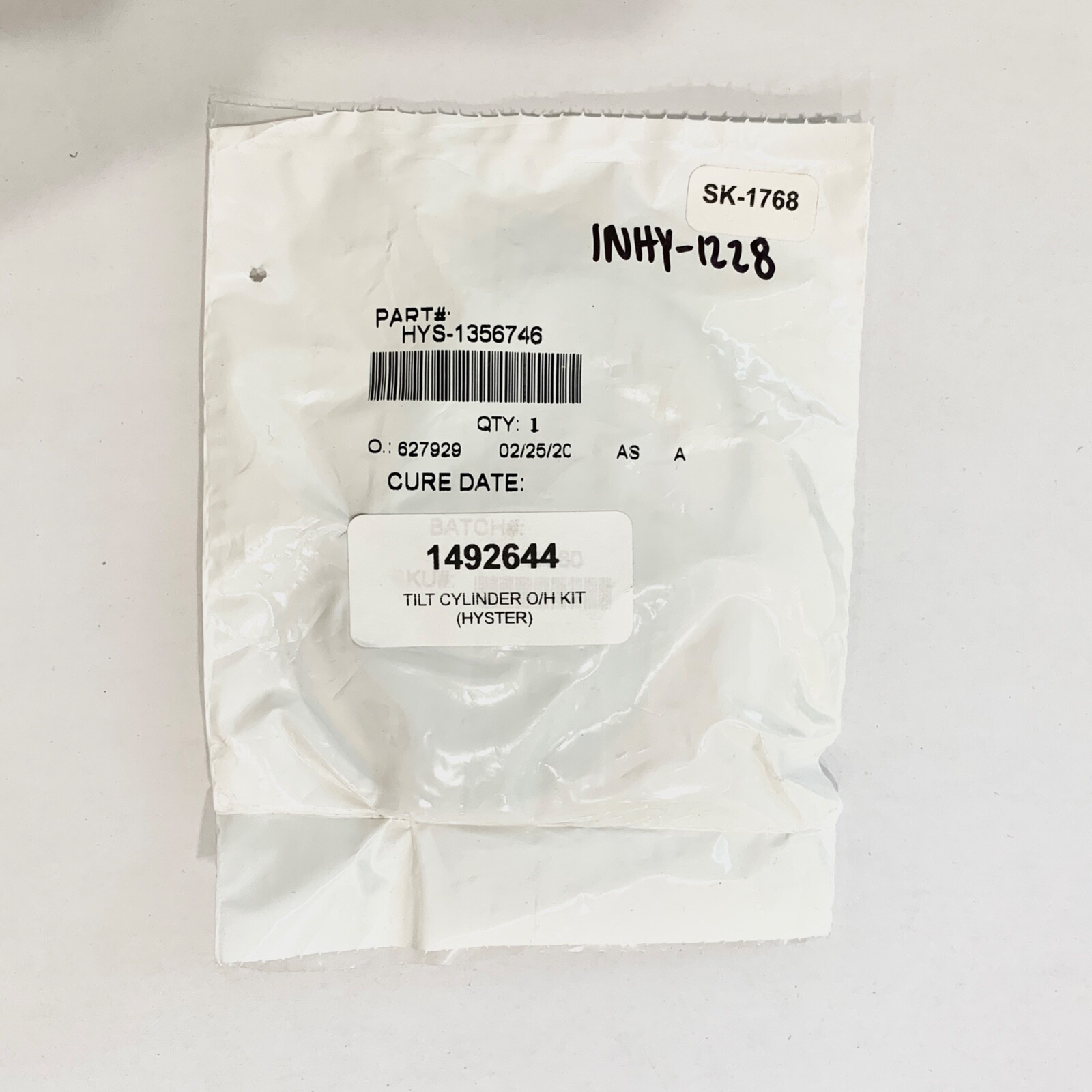 Tilt Cylinder Seal Kit for Hyster Forklift HY1492644