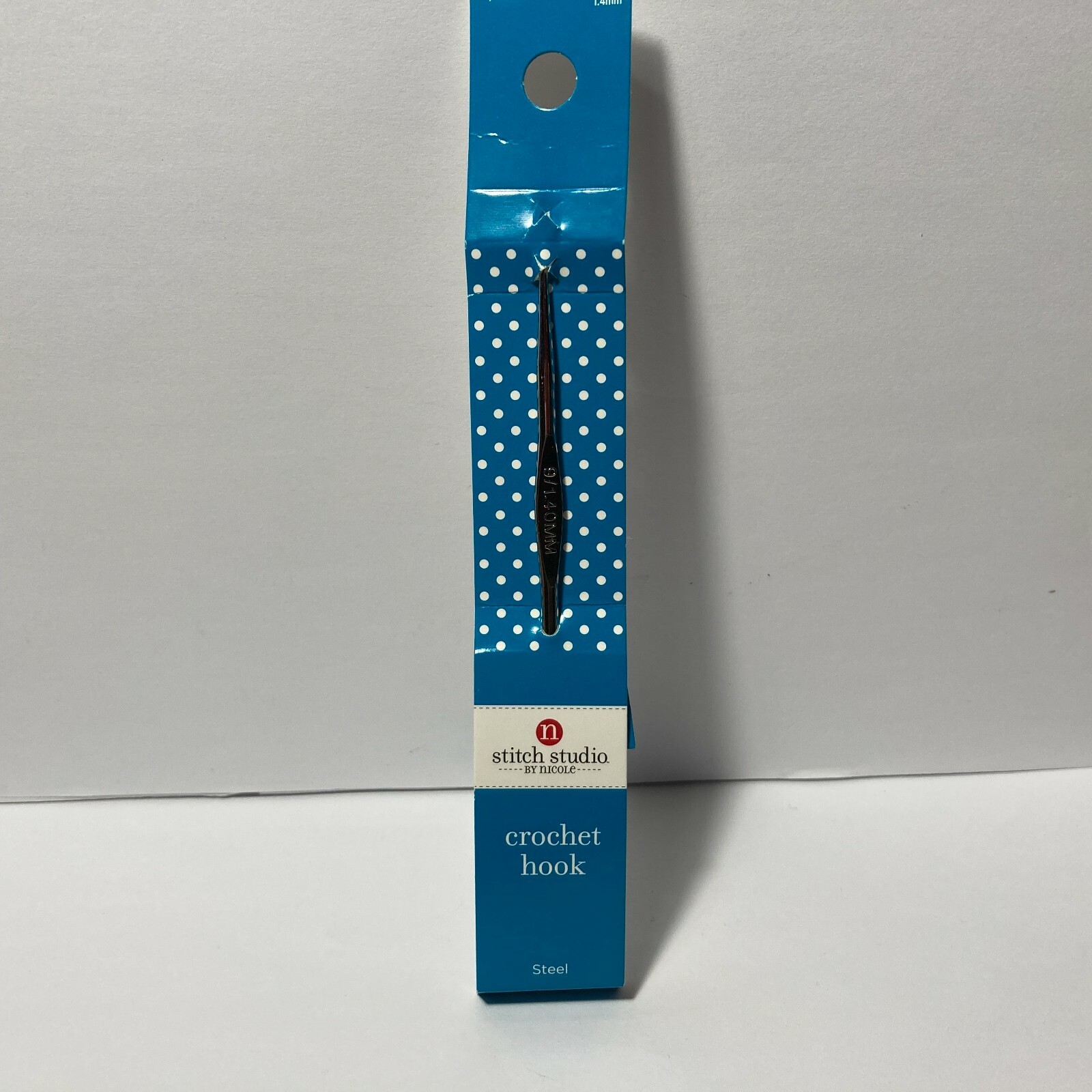 Steel Crochet Hook US 9 (1.4mm) 5" Stitch Studio by Nicole
