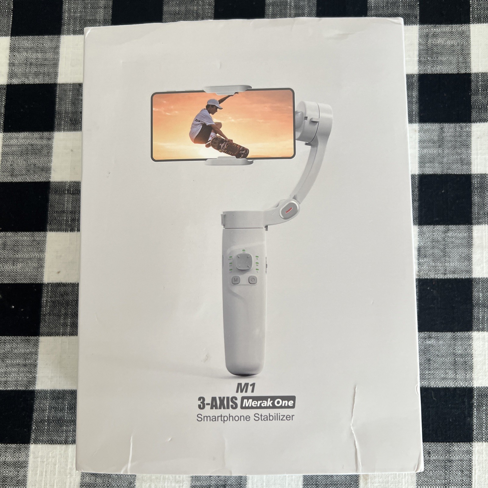 *Merak One *M1 Handheld 3-Axis Smartphone Gimbal Stabilizer *iPhone/Android