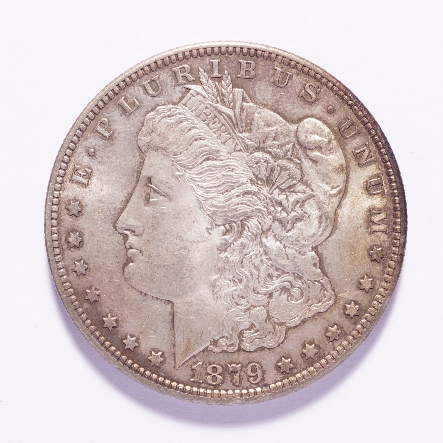 1879-S Morgan Silver Dollar AU/BU
