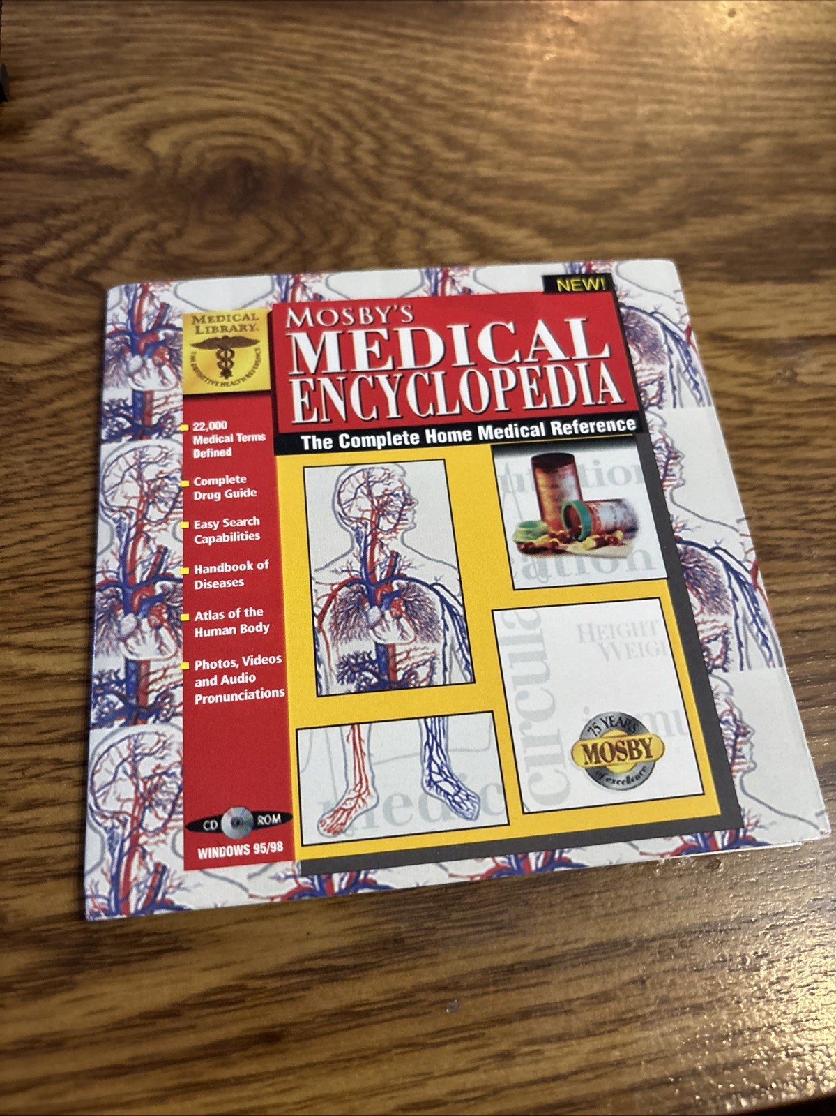 Mosby's Medical Encyclopedia  Windows CD Rom Software