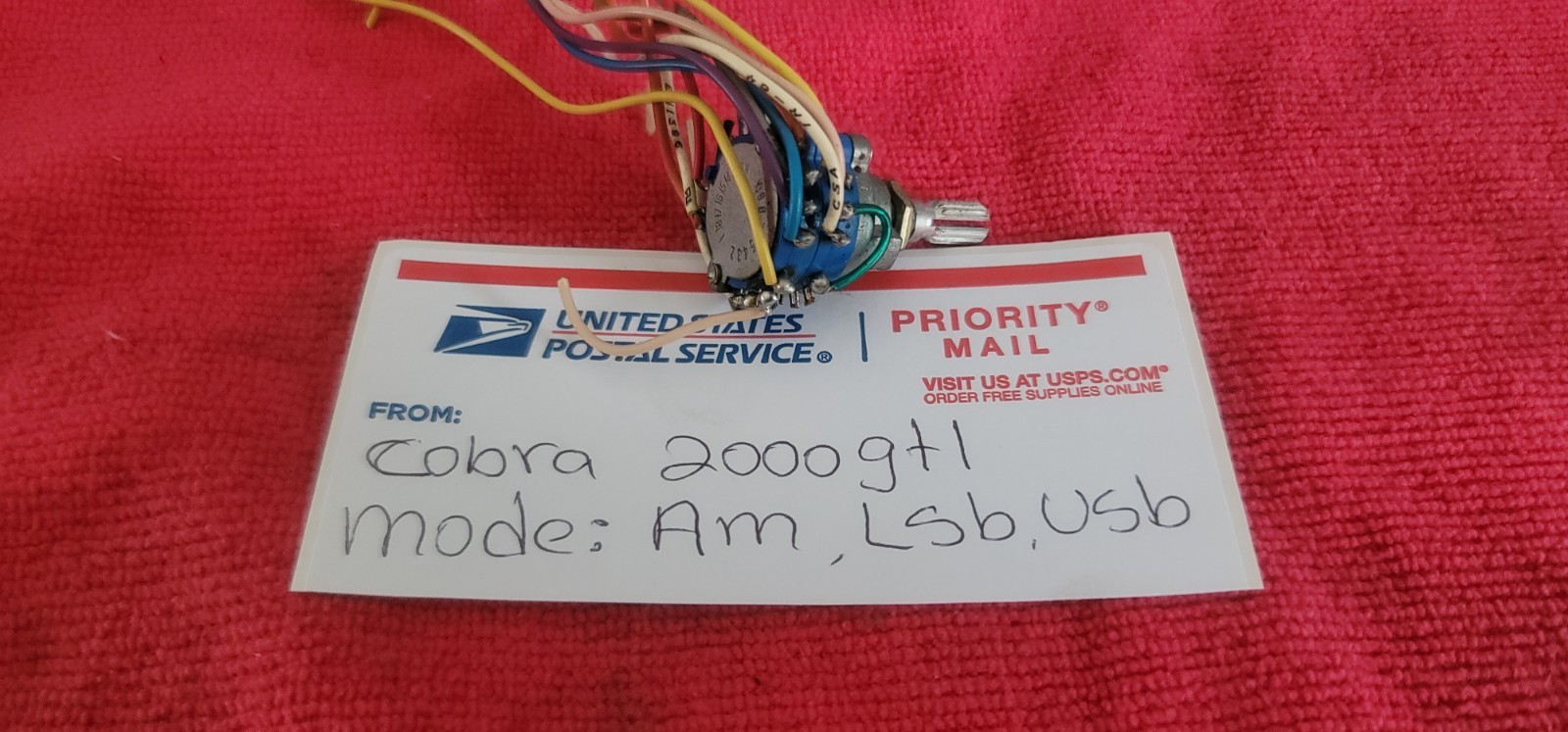 MODE SWITCH AM USB LSB FOR CB  RADIO  COBRA  2000GTL