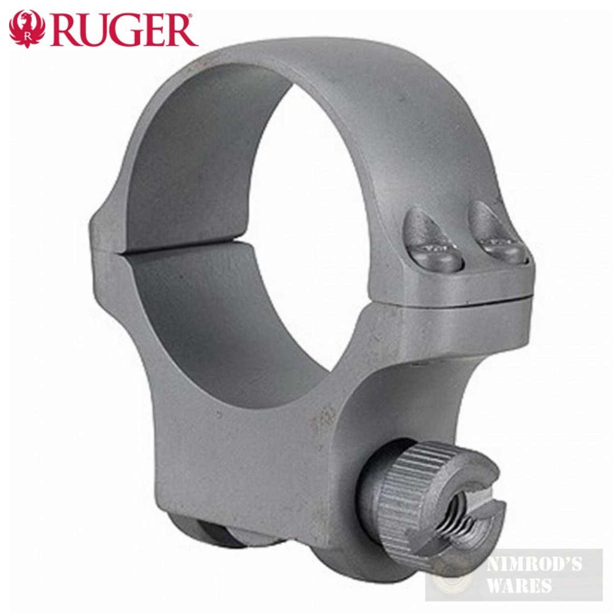 Ruger 30mm 1.031" MEDIUM Standard Ring (1) Matte Hawkeye Finish 90318 FAST SHIP