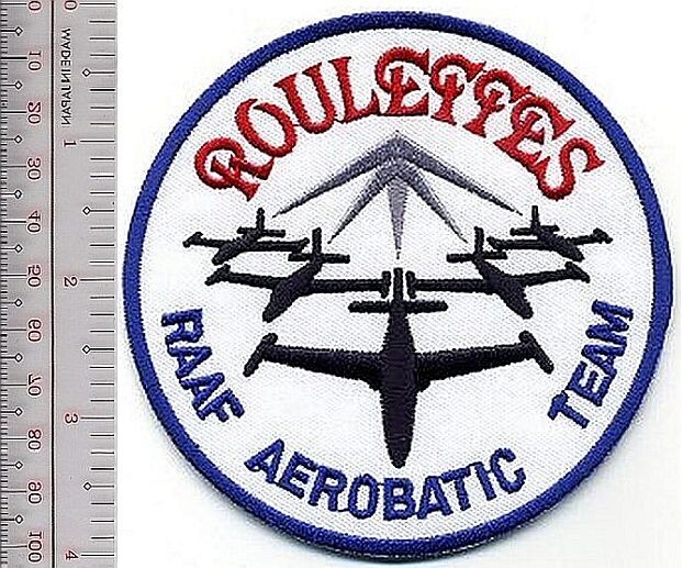 Aerobatic Australia Royal Air Force RAAF Roulettes Display Team Flying NO TARIFF