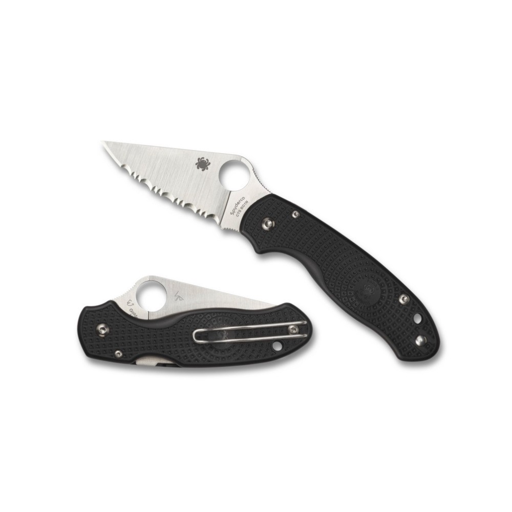 Spyderco Para 3 Folding Knife Durable Steel Pocket Carry