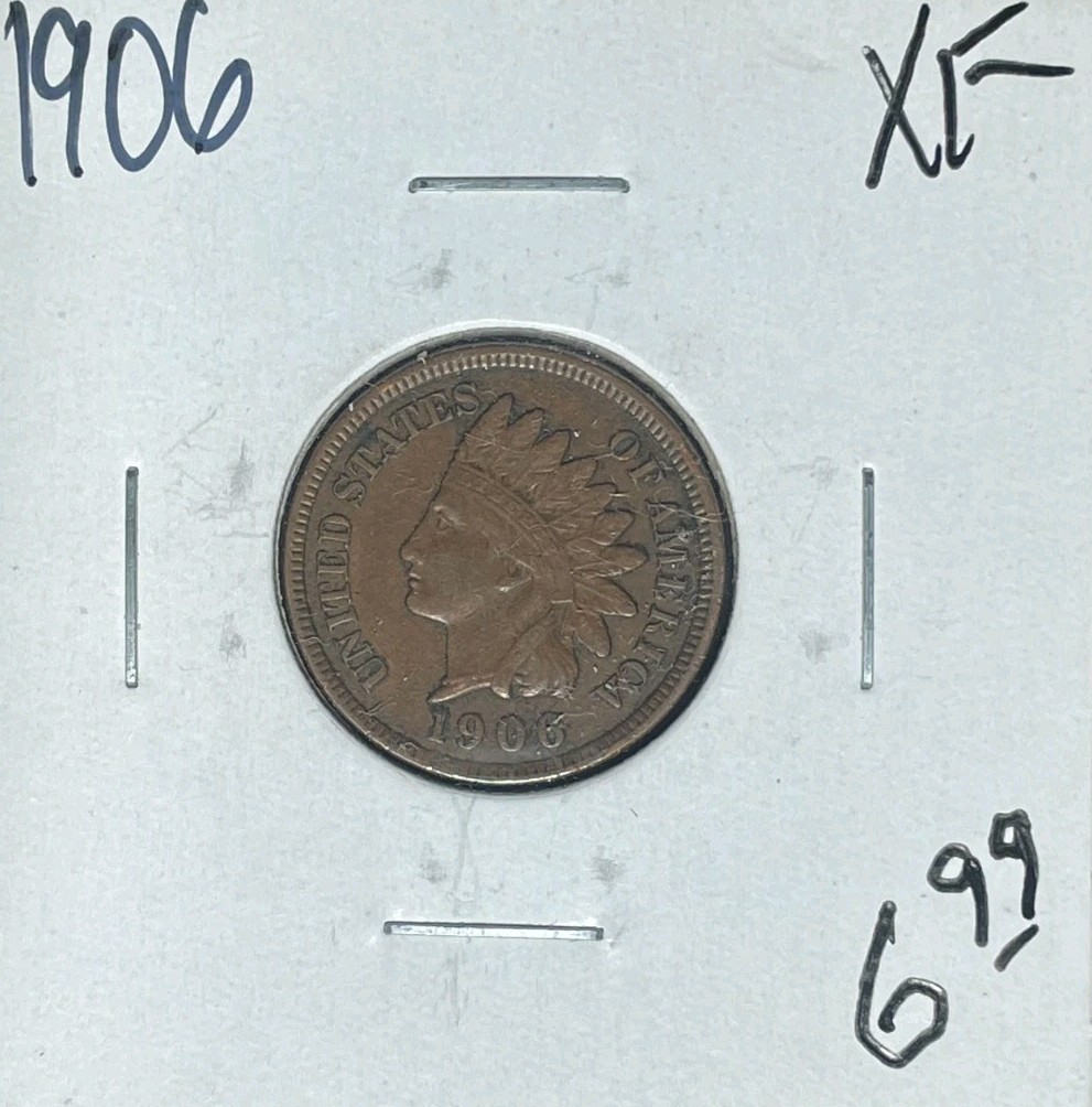 1906 INDIAN HEAD CENT - XF ~NICE COIN~