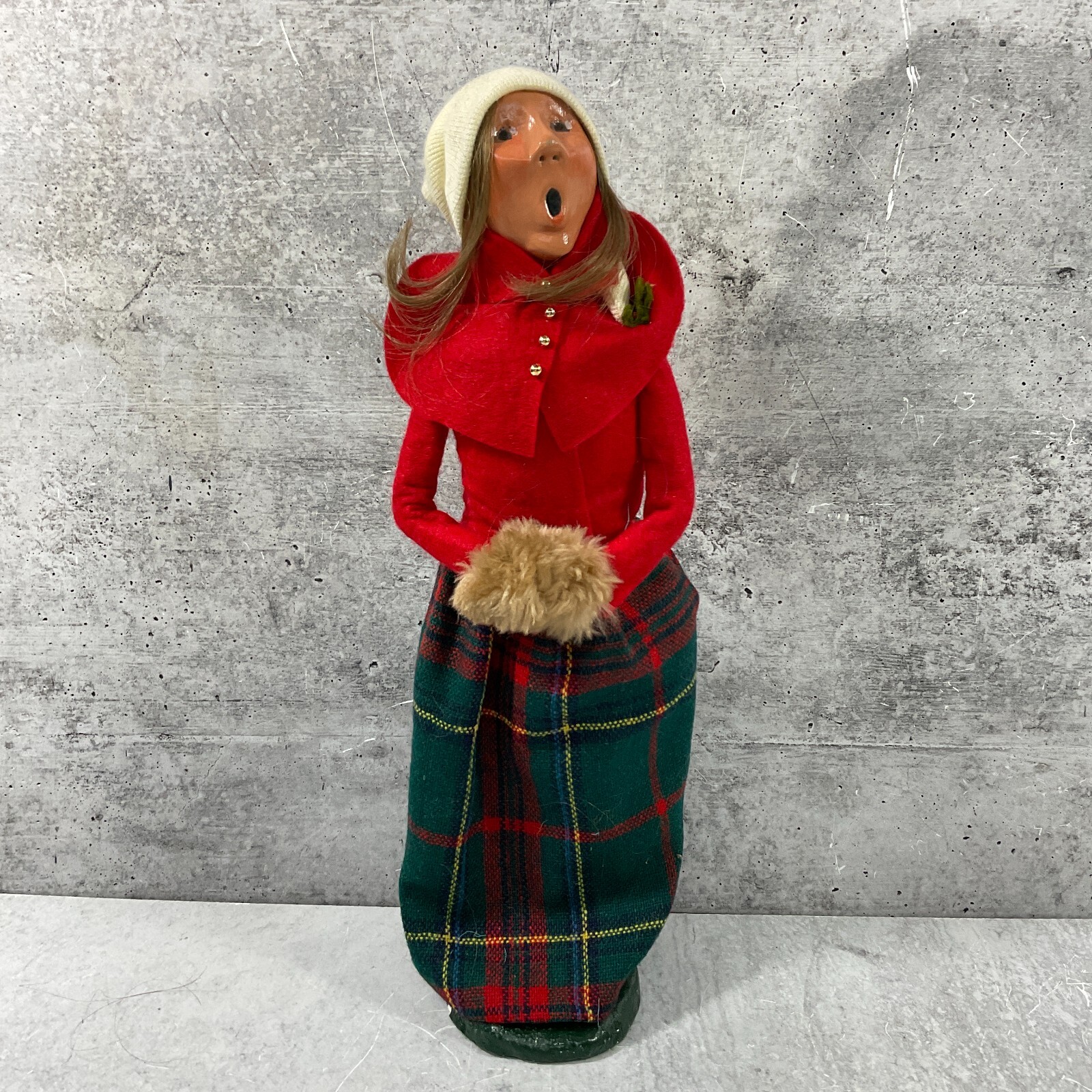 Vintage Byers Choice Christmas Female Caroler