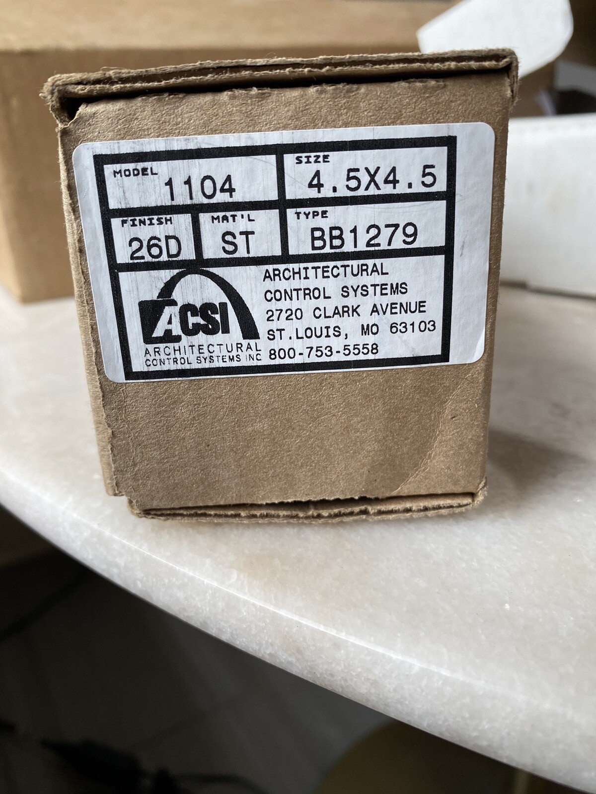 ACSI Electric Hinge 4 Wire  4.5-In x 4.5-In BB1279-1104