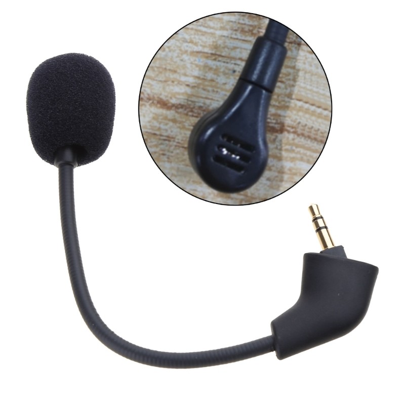 3.5mm Mic Headphone Microphone for Hyper X Cloud 2 II/Hyper X Cloud Sliver
