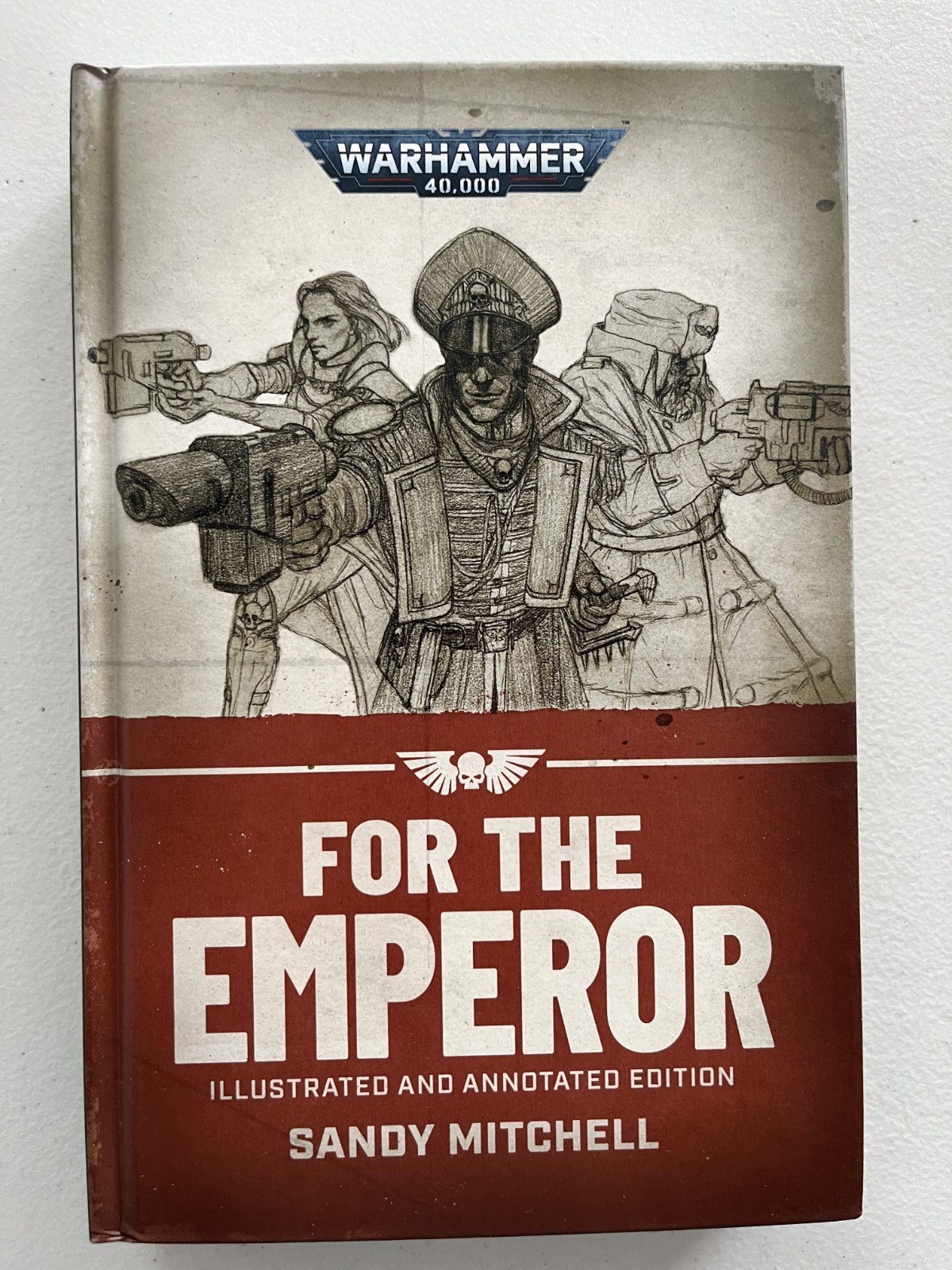 Warhammer 40k Black Library For the Emperor Illustrated and Annotated Ed. - NEW