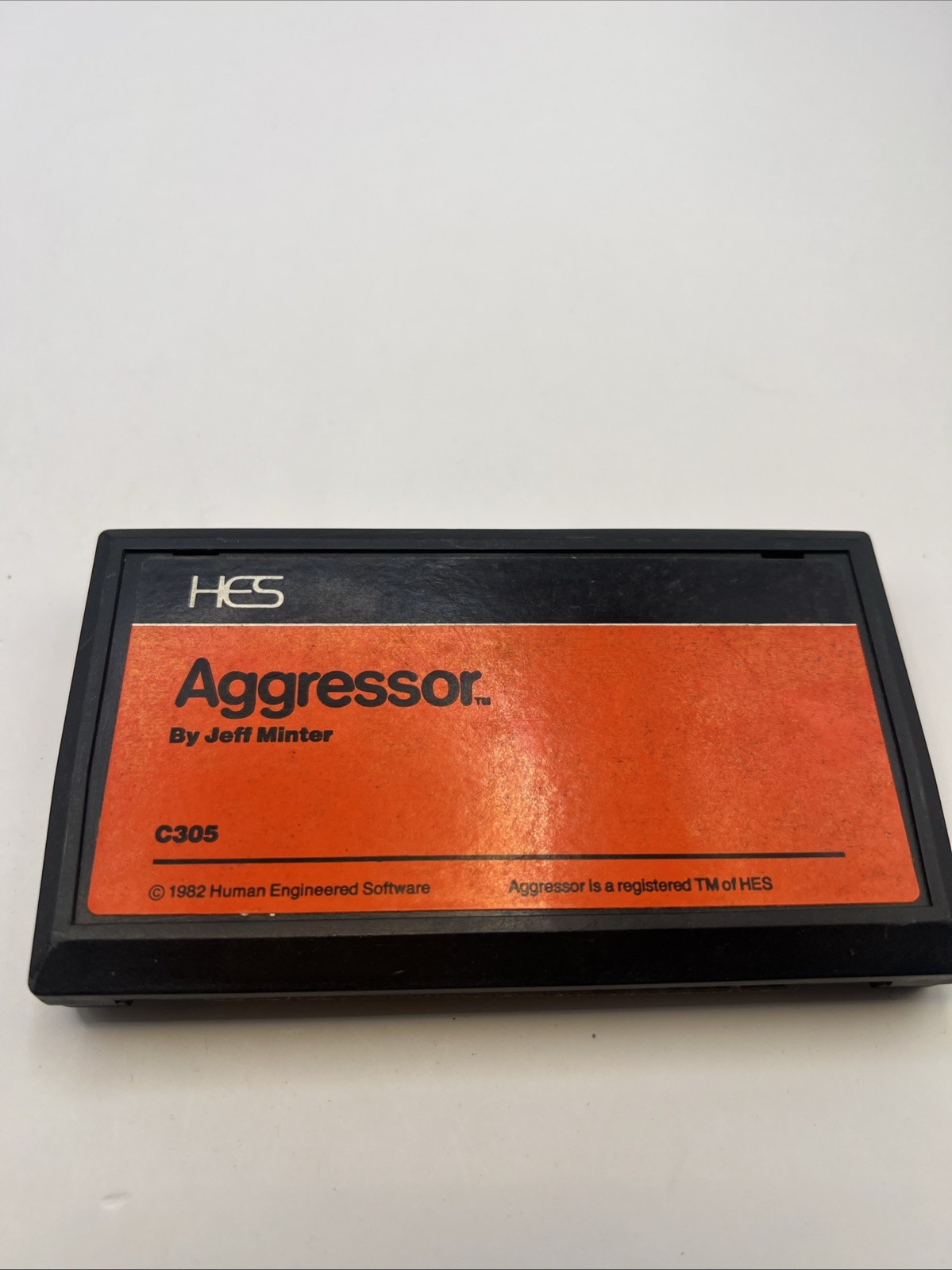 Commodore VIC 20 HesWare Aggressor Computer Game Cartridge Tested/Works