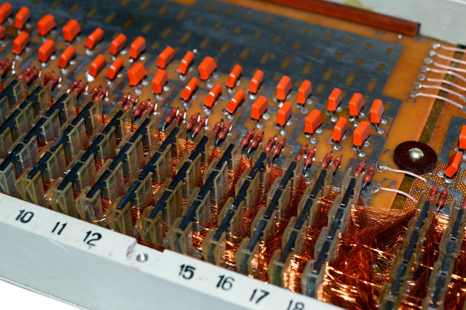 Vintage Rare Ferrite Core Memory Module Soviet ES-1030 Mainframe USSR Computer