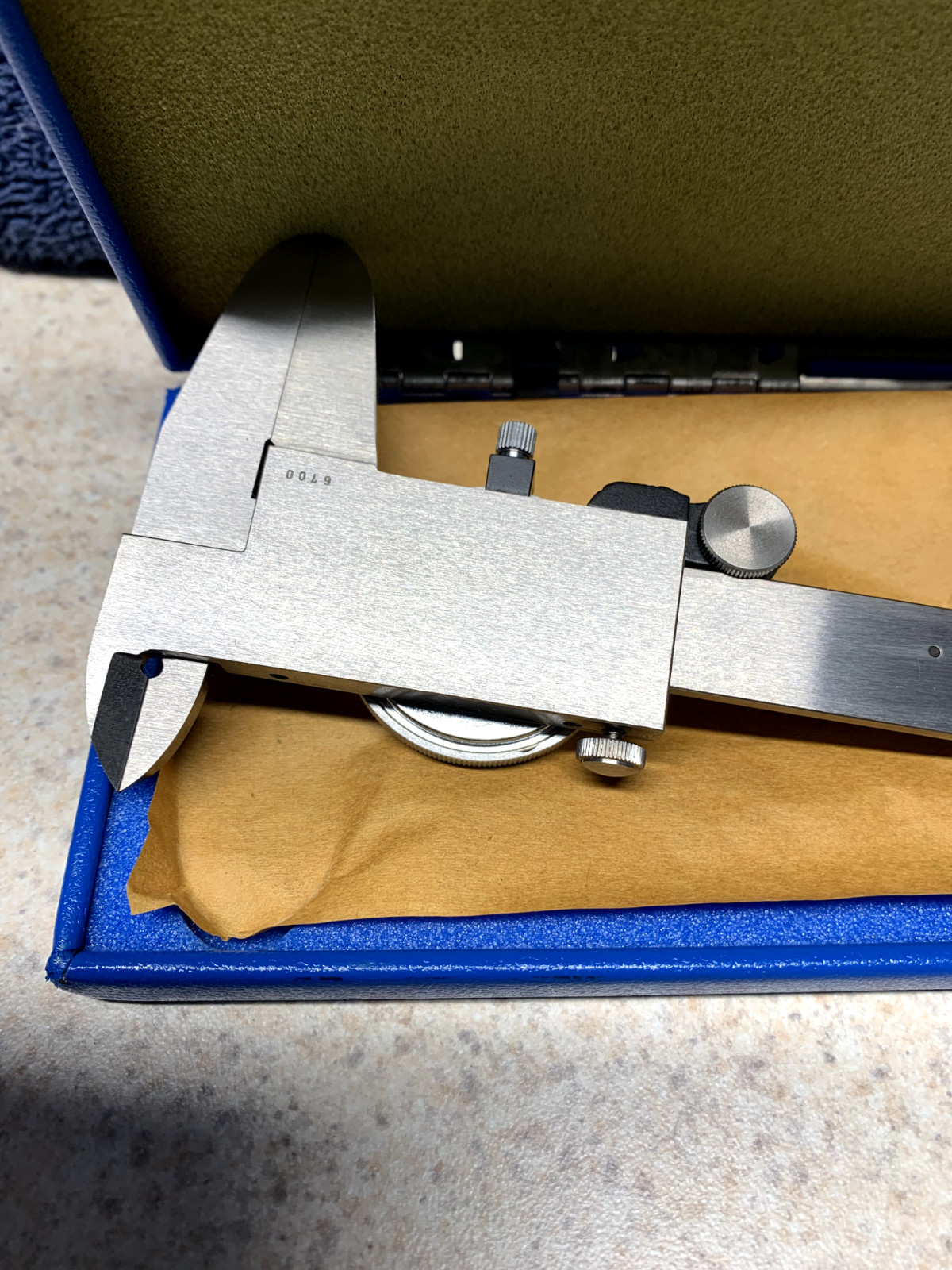 Machinist Tools: Draper Dial Caliper 600-149 (NOS)