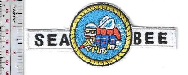 US Navy USN Vietnam, Thailand, Philippines Seabee Patch NO TARIFF