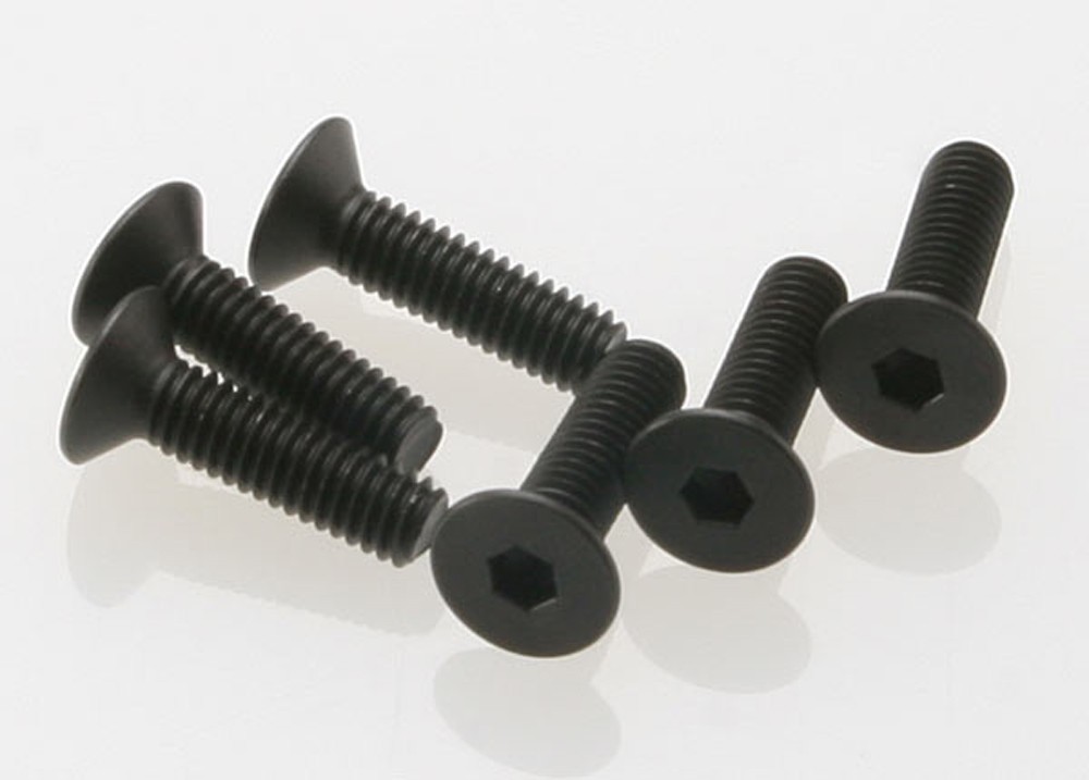 Traxxas 1/10 Rustler 4x4 Ultimate * Countersunk Machine Screws, 4x15mm * 2546