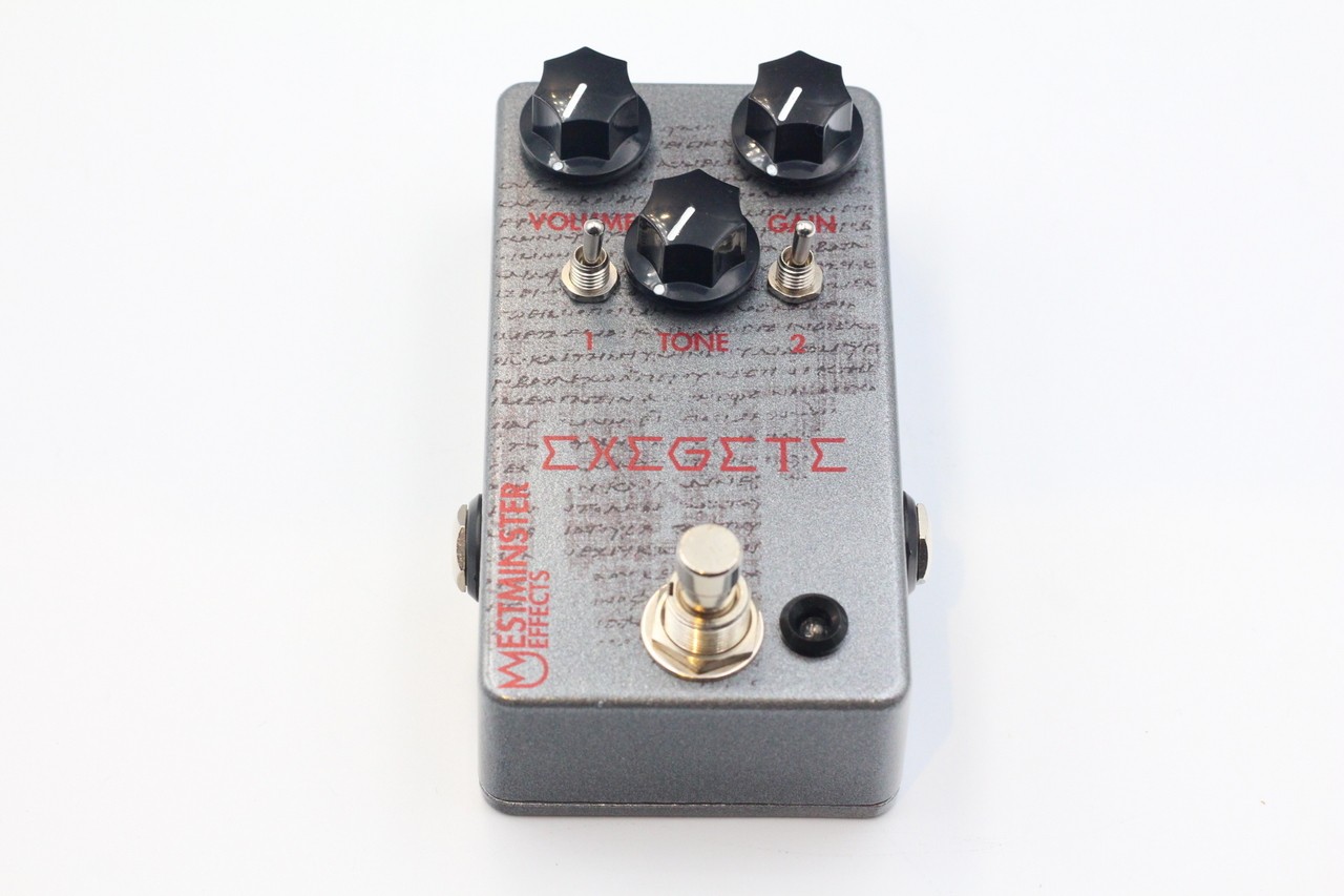 Westminster Effects Exegete Guitar Pedal Crunch to Fuzz Tone Used