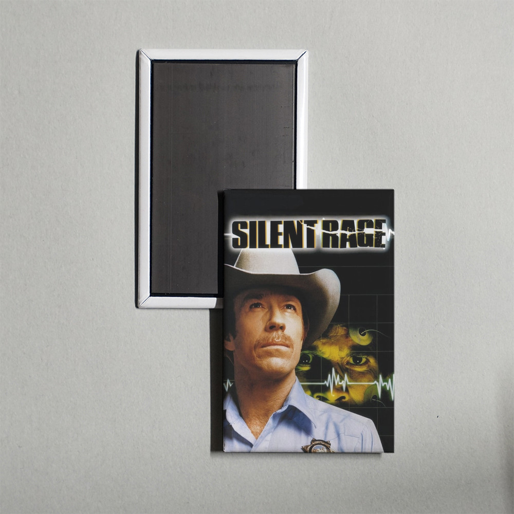 Silent Rage Mini Movie Poster Fridge Locker Magnet