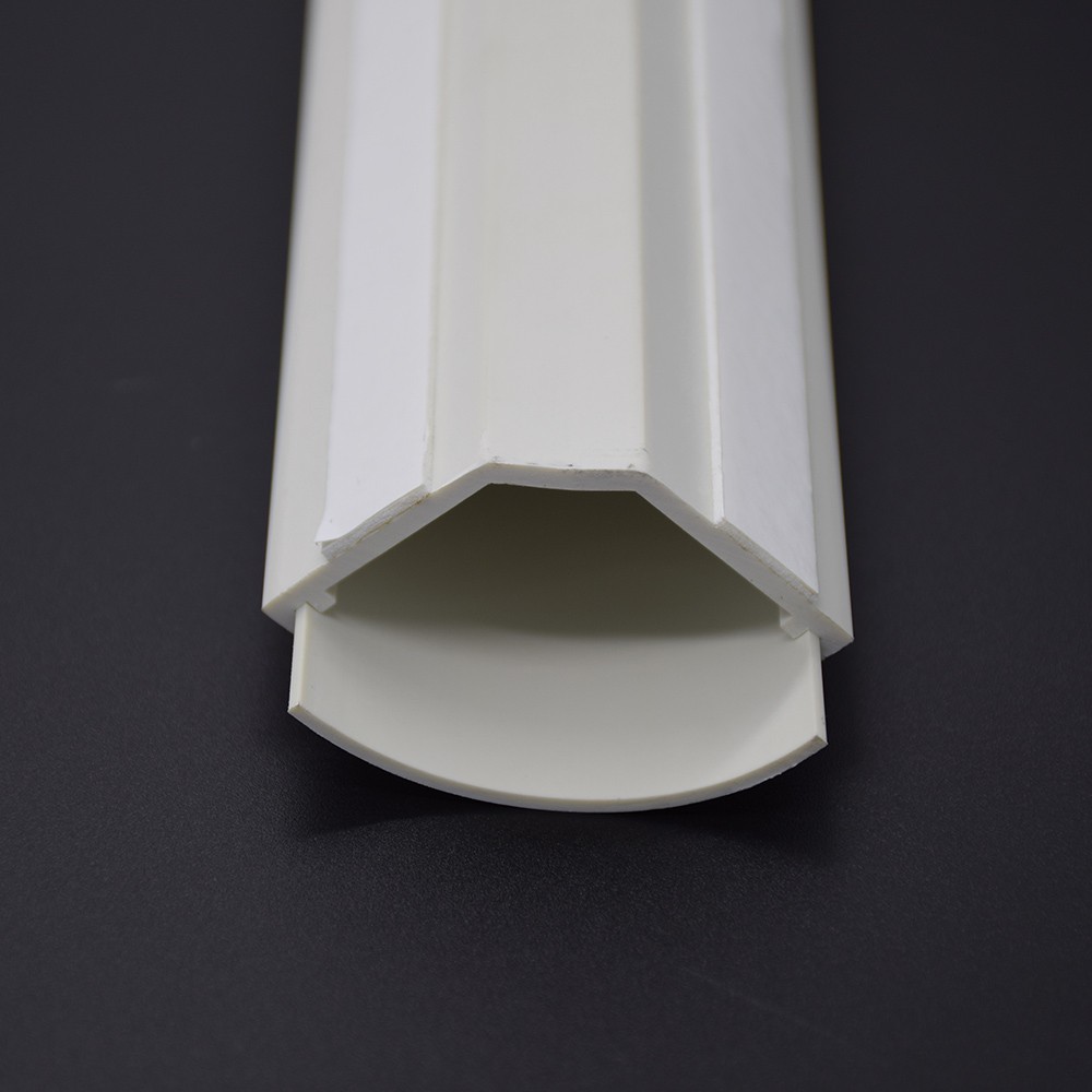 5 Pack of 5Ft Small Corner Duct Cable Raceway White (W43 x H23mm)