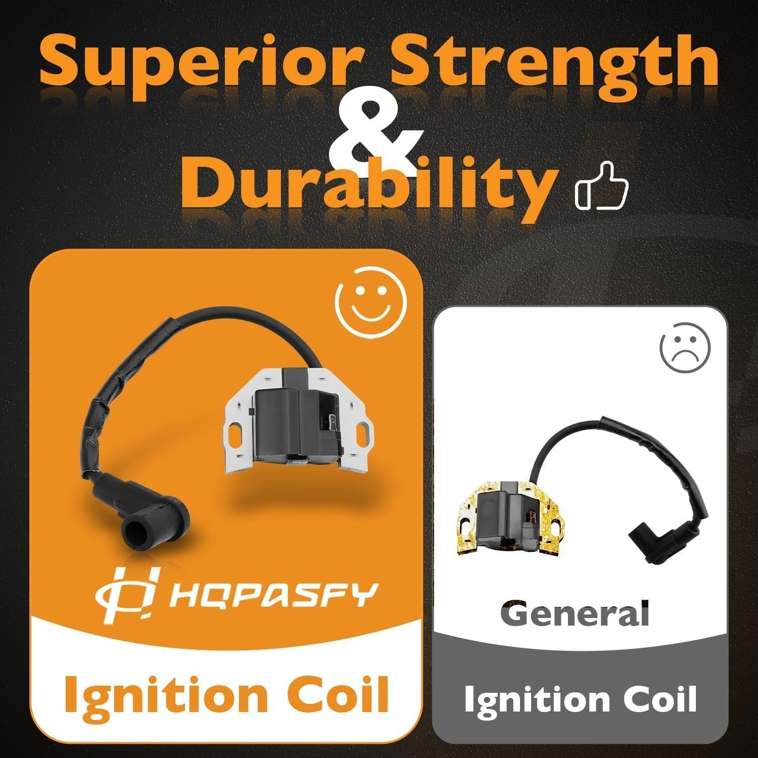High-Quality Replacement Ignition Coils for Kawasaki Engines - 2-Pack Efficiency