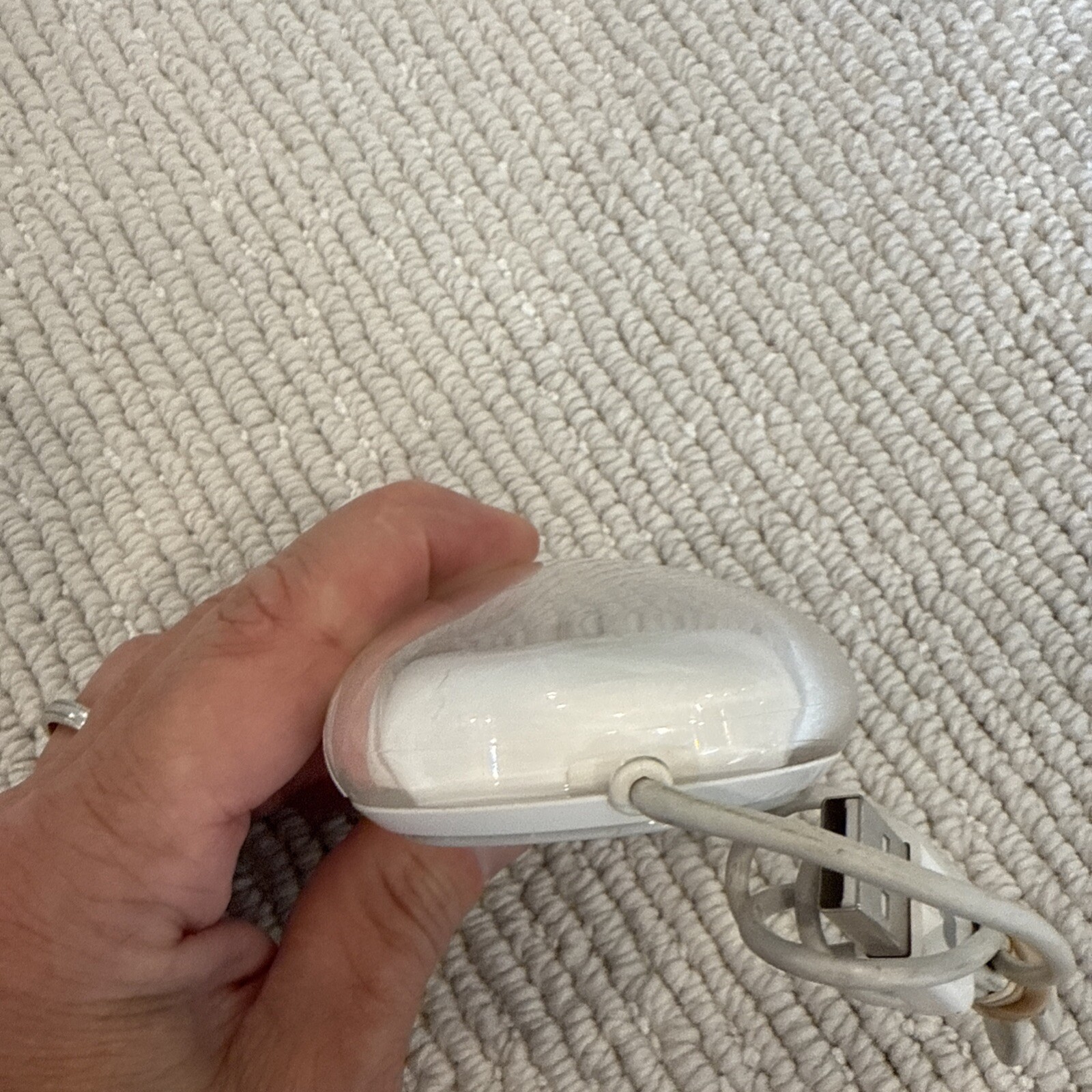 Apple Mouse M5769 USB Optical Mac White/Clear wired