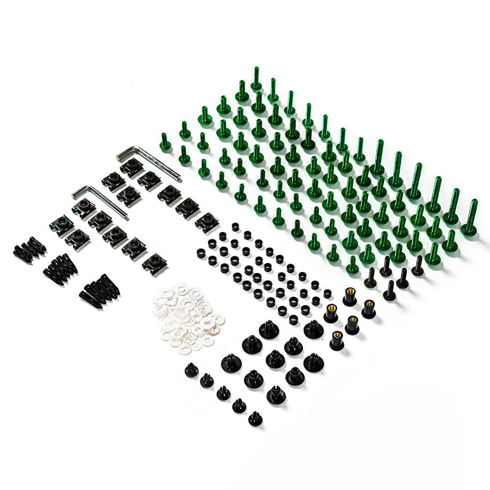 Green Fairing Bolts for Suzuki GSXR1000 2000-2005 06 07 2008 2009 Fairing Screws