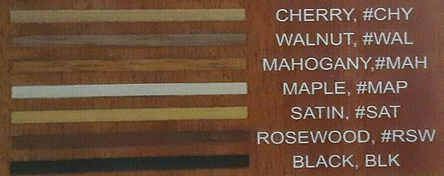 Solid Veneer Inlay Banding, Various Widths & Mat'ls, VENEER WOODWORKING REQUIRED