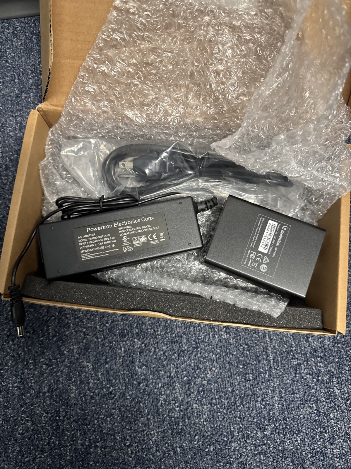 GeoVision GV-PA901 PoE Adapter W/ Power Supply New Free Ship