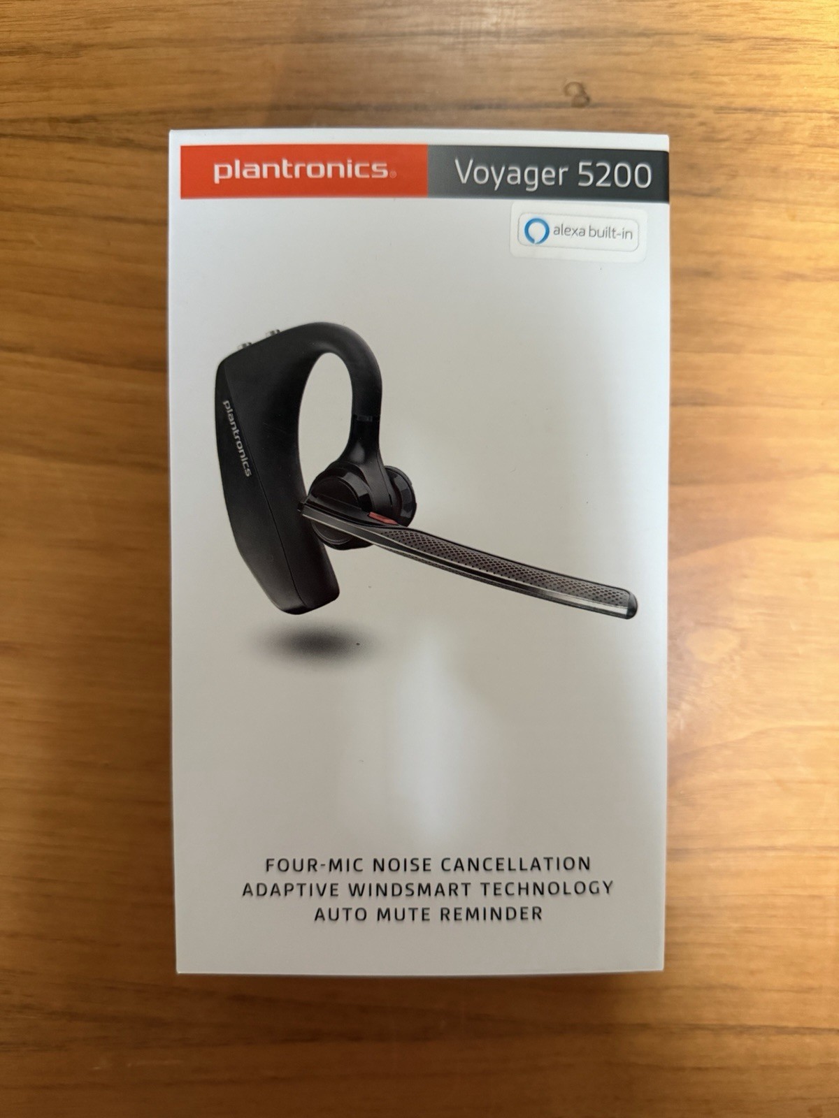 Poly Voyager 5200 Plantronics UC Bluetooth Wireless Headset Noise Cancelling NEW
