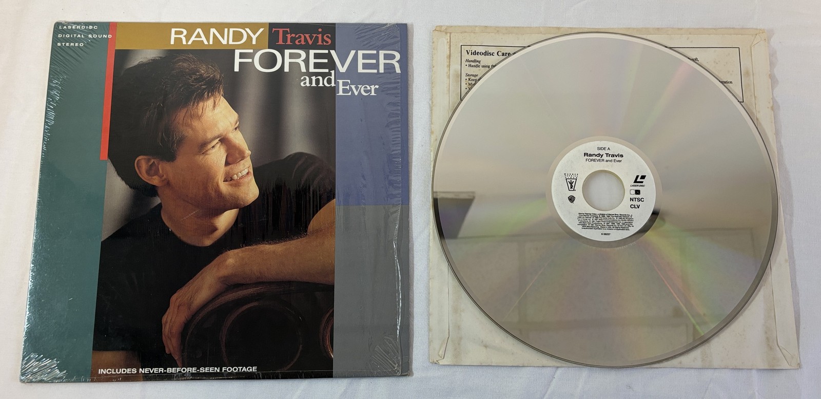 Laserdisc ~ RANDY TRAVIS Forever And Ever