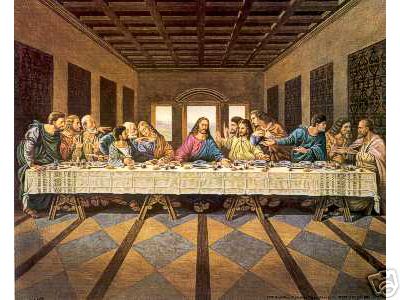Last Supper 16x20  Paper Tole  3D Decoupage Craft Kit