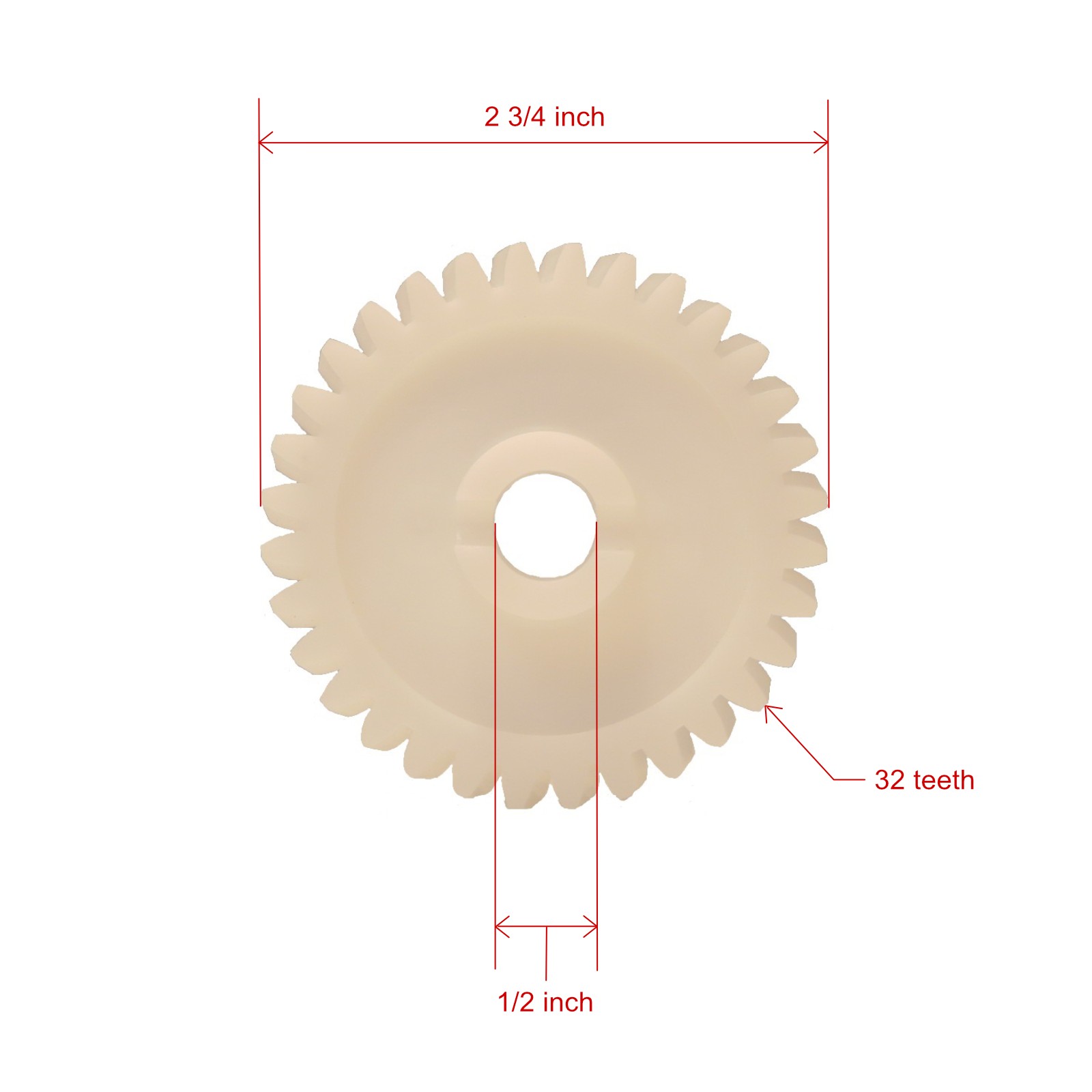 Drive Gear fits Sears Craftsman Garage Door Openers 13953647SRT1, 1395364812