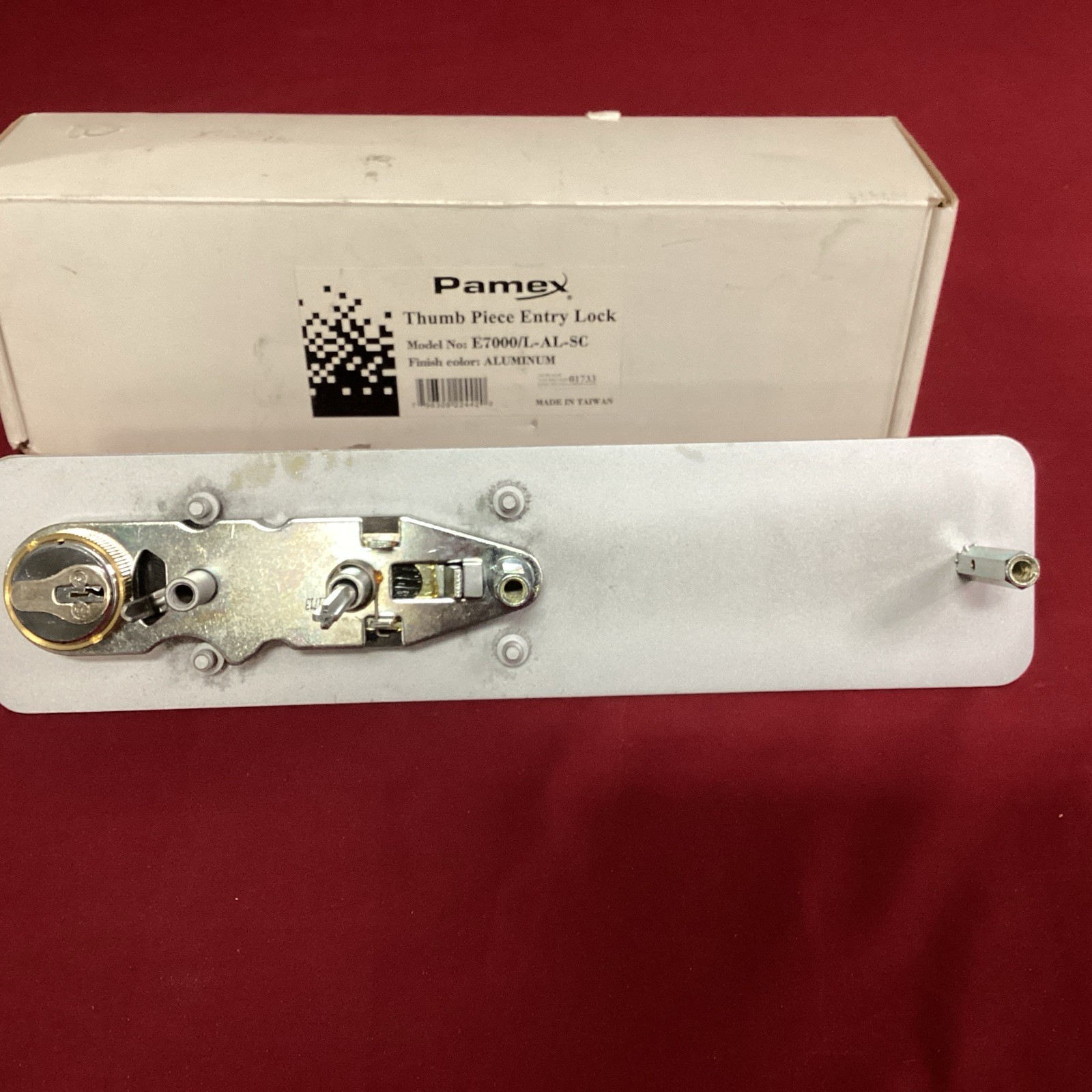 PAMEX E7000/L-AL THUMB PIECE ENTRY LOCK