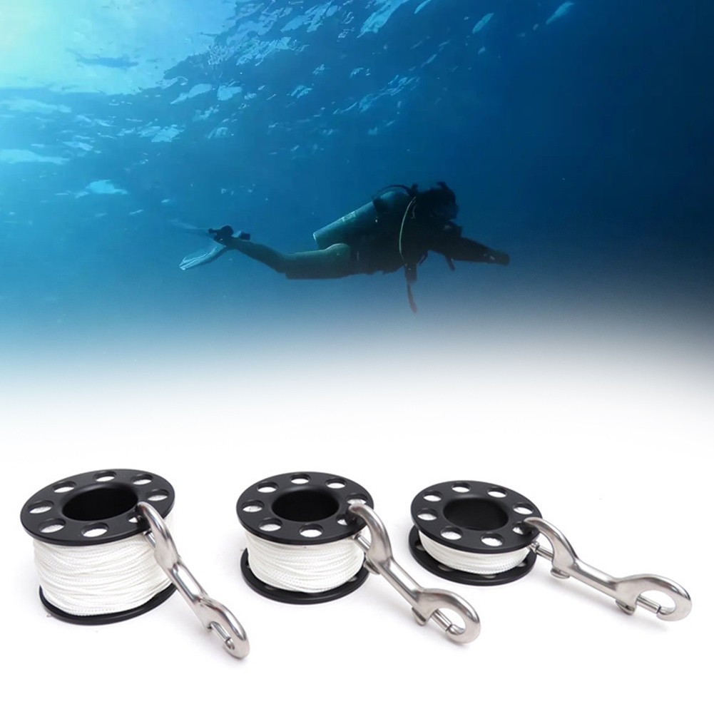 Diving Gear Must Have Compact and Efficient Scuba Diving Finger Spool Reel